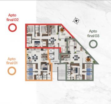 Apartamentos à venda no Edifício Arbre