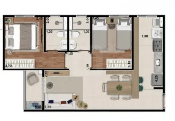 imagem 2 - Apartamento a a venda no  bairro Gávea Sul. imagem 2 - Apartamento a a venda no  bairro Gávea Sul.