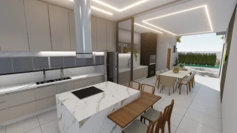 imagem 2 - Casa De Alto Padrão Condomínio Fechado Splêndido Para Venda Em Uberlândia imagem 2 - Casa De Alto Padrão Condomínio Fechado Splêndido Para Venda Em Uberlândia