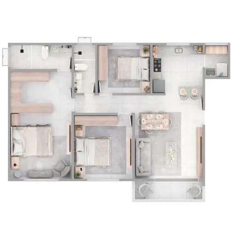 imagem 2 - Vendo Apartamento Novo Mundo imagem 2 - Vendo Apartamento Novo Mundo