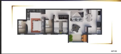 imagem 2 - Apartamento Para Venda No Bairro Chacaras Tubalina imagem 2 - Apartamento Para Venda No Bairro Chacaras Tubalina